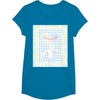 image:imageCinnamoroll Bubble Blue Ginham Daisy TShirt SmallSapphire Blue