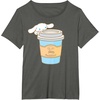 image:imageCinnamoroll Cup of Coffee To Go TShirtAsphalt Grey