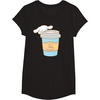 image:imageCinnamoroll Cup of Coffee To Go TShirtBlack