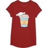 image:imageCinnamoroll Cup of Coffee To Go TShirtCranberry Red