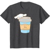 image:imageCinnamoroll Cup of Coffee To Go TShirtDark Heather Grey