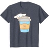 image:imageCinnamoroll Cup of Coffee To Go TShirtHeather Blue