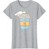image:imageCinnamoroll Cup of Coffee To Go TShirtHeather Grey