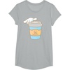 image:imageCinnamoroll Cup of Coffee To Go TShirtHeather Grey