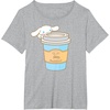 image:imageCinnamoroll Cup of Coffee To Go TShirtHeather Grey