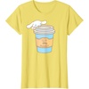 image:imageCinnamoroll Cup of Coffee To Go TShirtLemon Yellow