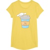 image:imageCinnamoroll Cup of Coffee To Go TShirtLemon Yellow