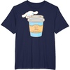image:imageCinnamoroll Cup of Coffee To Go TShirtNavy Blue