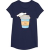 image:imageCinnamoroll Cup of Coffee To Go TShirtNavy Blue