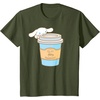 image:imageCinnamoroll Cup of Coffee To Go TShirtOlive Green