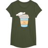image:imageCinnamoroll Cup of Coffee To Go TShirtOlive Green