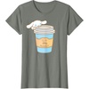 image:imageCinnamoroll Cup of Coffee To Go TShirtOlive Heather