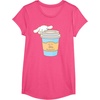 image:imageCinnamoroll Cup of Coffee To Go TShirtPink Heather
