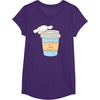 image:imageCinnamoroll Cup of Coffee To Go TShirtPurple