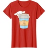image:imageCinnamoroll Cup of Coffee To Go TShirtRed