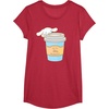image:imageCinnamoroll Cup of Coffee To Go TShirtRed Heather