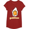 image:imageGudetama Character Front and Back TShirtCranberry Red