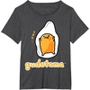 image:imageGudetama Character Front and Back TShirtDark Heather Grey