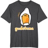 image:imageGudetama Character Front and Back TShirtDark Heather Grey