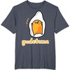 image:imageGudetama Character Front and Back TShirtHeather Blue