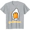 image:imageGudetama Character Front and Back TShirtHeather Grey