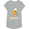image:imageGudetama Character Front and Back TShirtHeather Grey
