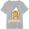 image:imageGudetama Character Front and Back TShirtHeather Grey