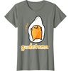 image:imageGudetama Character Front and Back TShirtOlive Heather