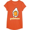 image:imageGudetama Character Front and Back TShirtOrange