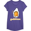 image:imageGudetama Character Front and Back TShirtPurple Heather