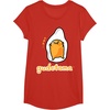 image:imageGudetama Character Front and Back TShirtRed