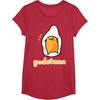 image:imageGudetama Character Front and Back TShirtRed Heather