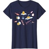 image:imageGudetama Doodle TShirtNavy Blue