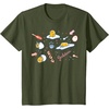 image:imageGudetama Doodle TShirtOlive Green