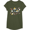 image:imageGudetama Doodle TShirtOlive Green