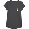 image:imageGudetama Front and Back Logo Tee Shirt TShirtDark Heather Grey