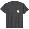 image:imageGudetama Front and Back Logo Tee Shirt TShirtDark Heather Grey