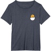 image:imageGudetama Front and Back Logo Tee Shirt TShirtHeather Blue