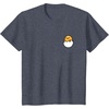 image:imageGudetama Front and Back Logo Tee Shirt TShirtHeather Blue