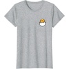 image:imageGudetama Front and Back Logo Tee Shirt TShirtHeather Grey