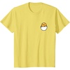 image:imageGudetama Front and Back Logo Tee Shirt TShirtLemon Yellow