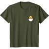 image:imageGudetama Front and Back Logo Tee Shirt TShirtOlive Green
