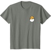 image:imageGudetama Front and Back Logo Tee Shirt TShirtOlive Heather
