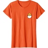 image:imageGudetama Front and Back Logo Tee Shirt TShirtOrange