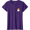 image:imageGudetama Front and Back Logo Tee Shirt TShirtPurple