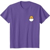 image:imageGudetama Front and Back Logo Tee Shirt TShirtPurple Heather