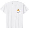 image:imageGudetama Front and Back Logo Tee Shirt TShirtWhite