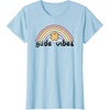 image:imageGudetama Gude Vibes Good Vibes Rainbow TShirt SmallBaby Blue