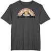 image:imageGudetama Gude Vibes Good Vibes Rainbow TShirt SmallDark Heather Grey
