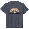 image:imageGudetama Gude Vibes Good Vibes Rainbow TShirt SmallHeather Blue